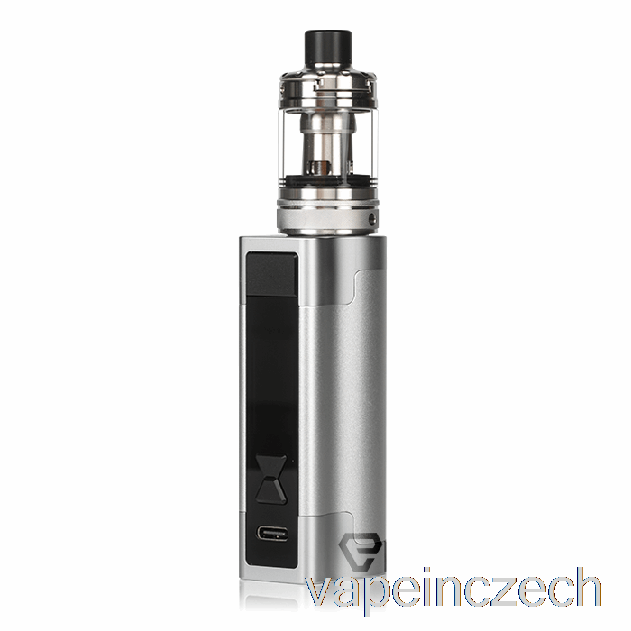 Startovací Sada Aspire Zelos 3 80w Metalická Stříbrná Vape Bez Nikotinu